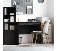 vidaXL Bureau Chêne noir 90 x 50 x 76 cm Bois d'ingénierie 869435