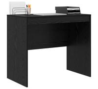 vidaXL Bureau d'écriture en chêne noir Chêne noir Panneau de particules