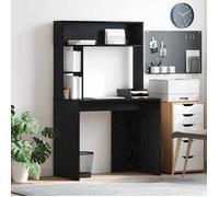 vidaXL Bureau Chêne noir 91 x 50 x 149 cm Bois d'ingénierie 869259