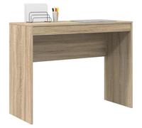 vidaXL Bureau Chêne Sonoma 100 x 40 x 76 cm | Simple et chic en chêne Sonoma, Bois d'ingénierie solide pour une construction robuste, Parfait pour écrire et bosser