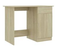 vidaXL Bureau Chêne sonoma – 100 x 50 x 76 cm – Aggloméré