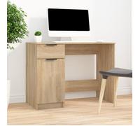 vidaXL Bureau Chêne sonoma 100x50x75 cm Bois d'ingénierie 811496