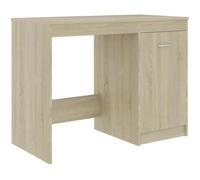 vidaXL Bureau Chêne sonoma 100x50x76 cm Bois d'ingénierie