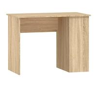 vidaXL Bureau chêne Sonoma en bois d'ingénierie 100x55x75 cm