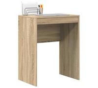 vidaXL Bureau droit chêne Sonoma en bois d'ingénierie 60 x 40 x 76 cm – design épuré