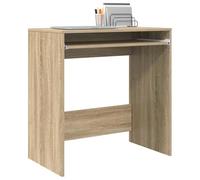 Vidaxl Bureau D'ordinateur Chêne Sonoma Bois D'ingénierie Compact