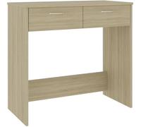 vidaXL Bureau Chêne Sonoma 80 x 40 x 75 cm en aggloméré