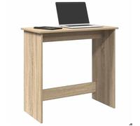 vidaXL Bureau chêne sonoma en bois d'ingénierie 80x40x75 cm 860456