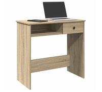 vidaXL Bureau Chêne Sonoma 80x40x75 cm en aggloméré avec rangement