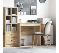 Vidaxl Bureau Chêne Sonoma 80x50x76 Cm Bois D'ingénierie