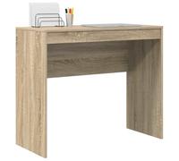 vidaXL Bureau Chêne Sonoma 90 x 40 x 76 cm | Élégant et minimaliste pour une ambiance moderne, Bois d'ingénierie solide avec panneau de particules, Idéal pour écrire,