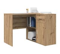 vidaXL Bureau d'angle avec tiroir chêne artisanal 102 x 50 x 75 cm 3337280