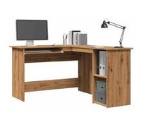 vidaXL Bureau d'angle 855901 chêne artisanal 120x140x75 cm bois d'ingénierie Marron