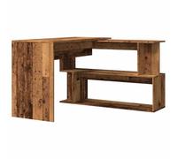 vidaXL Bureau d'angle Vieux Bois – Bois d'ingénierie 200,5x50x76 cm