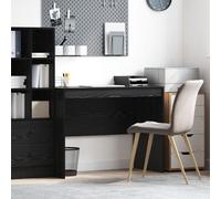 vidaXL Bureau d'écriture Chêne noir Bois d'ingénierie 100 x 50 x 76 cm