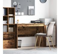 Vidaxl Bureau D'écriture Rustique Bois Ancien Bois Massif 100 X 50 X 76 Cm