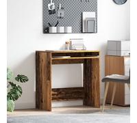 Vidaxl Bureau D'écriture Vieux Bois Bois D'ingénierie Standard Rangement