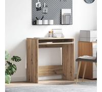Vidaxl Bureau D'ordinateur Chêne Artisan Bois D'ingénierie Standard