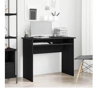 vidaXL Bureau en chêne noir 90x50x74 cm bois d'ingénierie 862476
