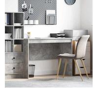 vidaXL Bureau Gris béton 100 x 50 x 76 cm Bois d'ingénierie 869445