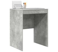 vidaXL Bureau Gris béton 60 x 50 x 76 cm | Simple et ordonné avec un style minimaliste , Bois d'ingénierie solide et béton, parfait pour une utilisation durable ,