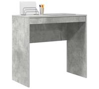 vidaXL Bureau Gris béton 80 x 40 x 76 cm | Simple avec des lignes modernes pour un look stylé,