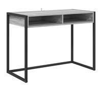 vidaXL Bureau Gris Sonoma 100 x 50 x 75 cm Bois d'ingénierie