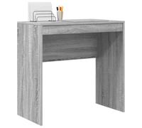 vidaXL Bureau Gris Sonoma 80 x 40 x 76 cm | Simple et cool pour une ambiance moderne, Bois d'ingénierie robuste pour un usage durable, Parfait pour écrire,