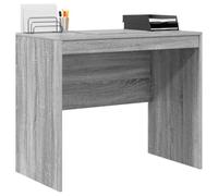 vidaXL Bureau Gris Sonoma 90 x 50 x 76 cm | Un look minimal qui se fond bien dans les espaces modernes, Bois d'ingénierie costaud pour une durabilité au top,