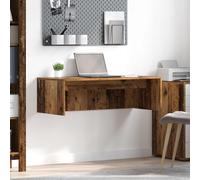 vidaXL Bureau mural Bois Ancien 100 x 45 x 30 cm Bois d'ingénierie