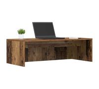 vidaXL Bureau Mural Bois Ancien 100 x 45 x 30 cm Bois d'ingénierie, Bureau Flottant Moderne, en Bois Robuste, Espace de Travail stylé, Meuble Compact, Design rectangulaire