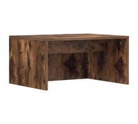 vidaXL Bureau mural Chêne fumé 60 x 45 x 30 cm Bois d'ingénierie