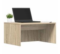vidaXL Bureau mural Chêne Sonoma Bois d'ingénierie 60×45×30 cm Design rectangulaire gain de place