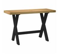 vidaXL Bureau NOAIN pieds en forme de X 120x50x75 cm bois massif pin