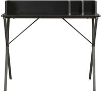 vidaXL Bureau noir 80x50x84 cm