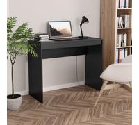 vidaXL Bureau Noir 90x40x72 cm Bois d'ingénierie 800379