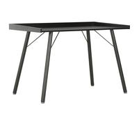vidaXL Bureau Noir 90x50x79 cm