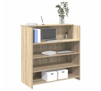vidaXL Bureau de réception Chêne Sonoma 100×50×103,5 cm Bois d'ingénierie 3324162