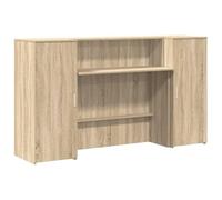 vidaXL Bureau réception chêne Sonoma 180x50x103,5 cm Bois d'ingénierie