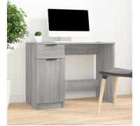 vidaXL Bureau Sonoma gris 100x50x75 cm Bois d'ingénierie 817127