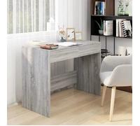 Bureau Sonoma gris 101x50x76,5 cm Aggloméré