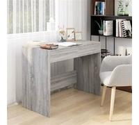 Bureau Sonoma gris 101x50x76,5 cm Aggloméré