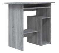 vidaXL Bureau Sonoma gris 80x45x74 cm Bois d'ingénierie