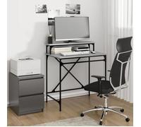 vidaXL Bureau sonoma gris 80x50x90 cm bois d'ingénierie et fer 826707