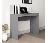 vidaXL Bureau Sonoma Bois d'ingénierie 90x40x72 cm Gris
