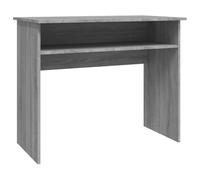 vidaXL Bureau Sonoma – Table d'ordinateur 90x50x74 cm Gris, bois d'ingénierie
