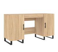 Bureau Table d'Ordinateur Table d'Etude Rangement Bois d'Ingénierie vidaXL