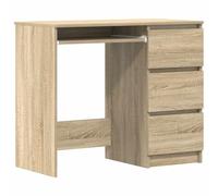 vidaXL Bureau Chêne sonoma 90x45x76 cm Aggloméré