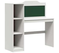 vidaXL Bureau tableau noir ROROS Blanc 120 x 45 x 118,5 cm