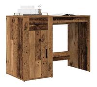 vidaXL Bureau Vieux Bois 100x49x75 cm Bois d'ingénierie – Bureau d'ordinateur
